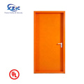 Steel fireproof hollow metal door UL fire certification 120 minutes fire duration Safety exit door